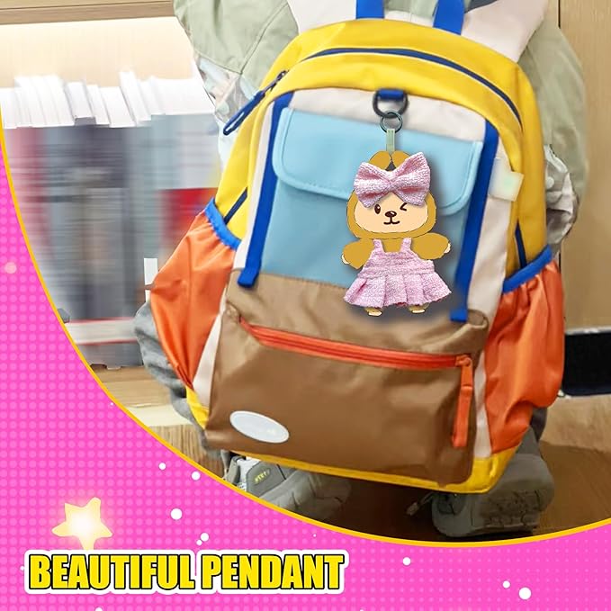 Fits 5.9-6.7 in for Clothes Doll Accessories Suit (NO Doll) Stylish Cute Clothes for Dress up Unique Style Universal Trendy Toy (P02)