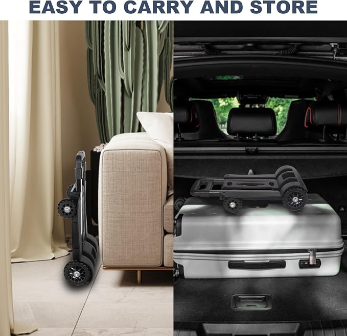 Masajeo Massage Table Cart Portable Massage Table Traveler Cart Massage Table Cart with Wheels Portable Massage Table Carrier Trolley Telescoping Handle Fits Most Sizes Sturdy Foldable Light Durable