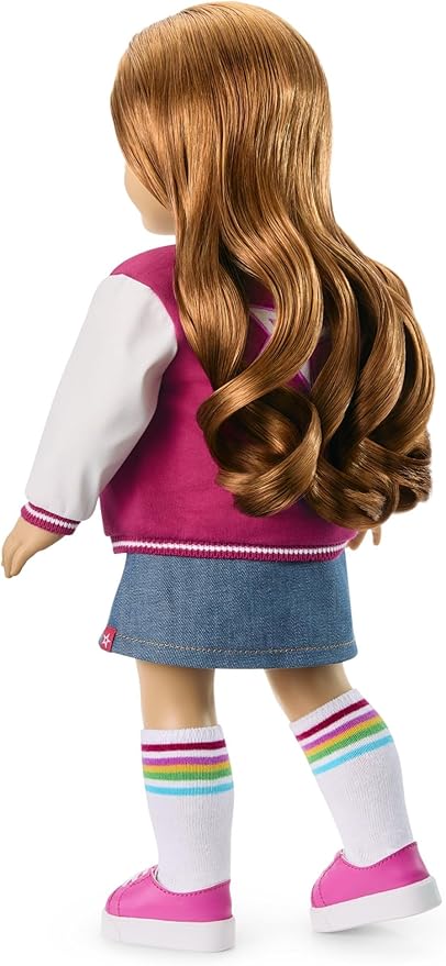 American Girl, Truly Me 18-inch Doll #103 with Green Eyes, Wavy Red Hair, Light-to-Medium Skin, for Ages 6+
