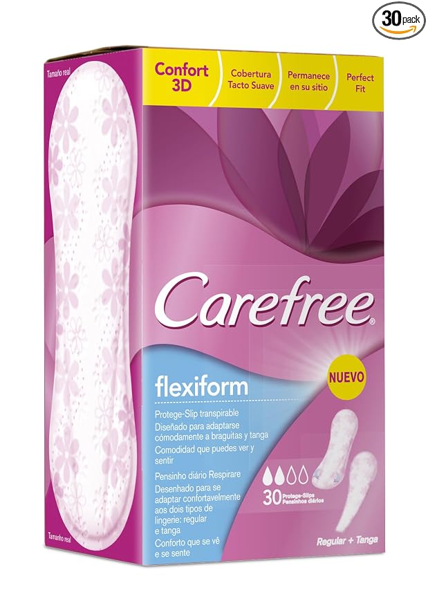 Carefree – Flexible Slip Protectors, Pack of 30