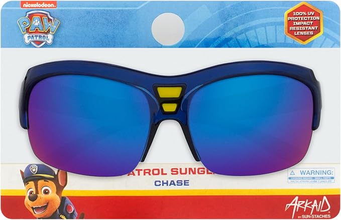 ARKAID PAW Patrol Boys Sunglasses | Chase, Marshall and Rubble | Safe UV400 | One Size Fits Most Kids