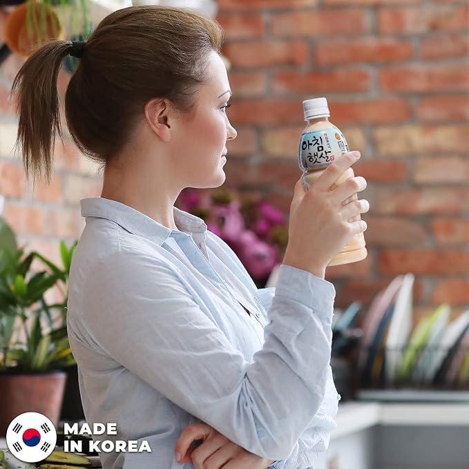 Pack of 2 Woongjin Korean Morning Rice Drink 500ml Woongjin 아침 햇살 rice drink korea woongjin non-alcoholic