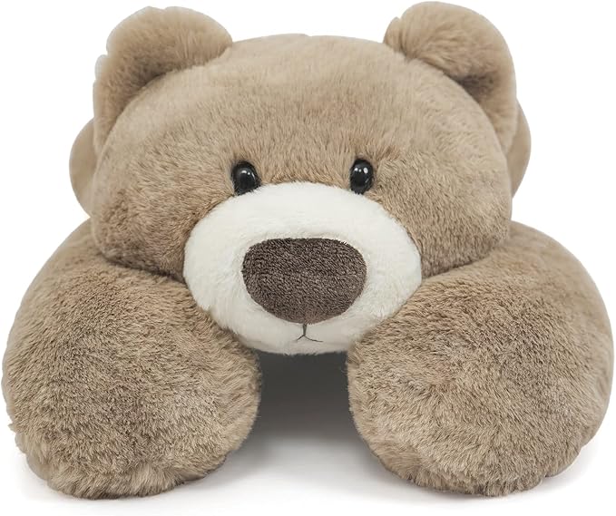 Niuniu Daddy 24" | 5 Pound Weighted Teddy Bear Stuffed Animals for Adults Kids, Large Bear Plush Toy, Cute Brown Bear Body Pillow with Soft Fur for Christmas Birthday Holidays Presents