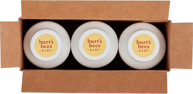 Burt's Bees Baby Dusting Powder, 100% Natural Origin, Talc-Free, Pediatrician Tested, 7.5 Ounces, Pack of 3, Pack May Vary