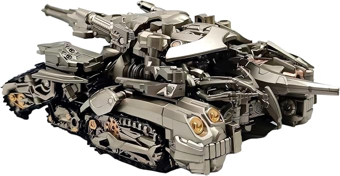 Deformation Toy Robot Highly Movable Action Figure 7.1-Inch with Accessories Tank Model Gift for Kids Boys
