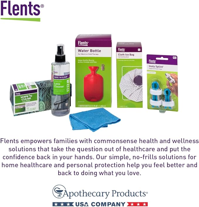 Flents Reusable Rectal Syringe Bulb, 8 oz Enema & Douche Kit, Latex-Free | Large Capacity Set Supports Personal Hygiene Needs, Comfortable Components For Routine Use, Durable, Reusable Design