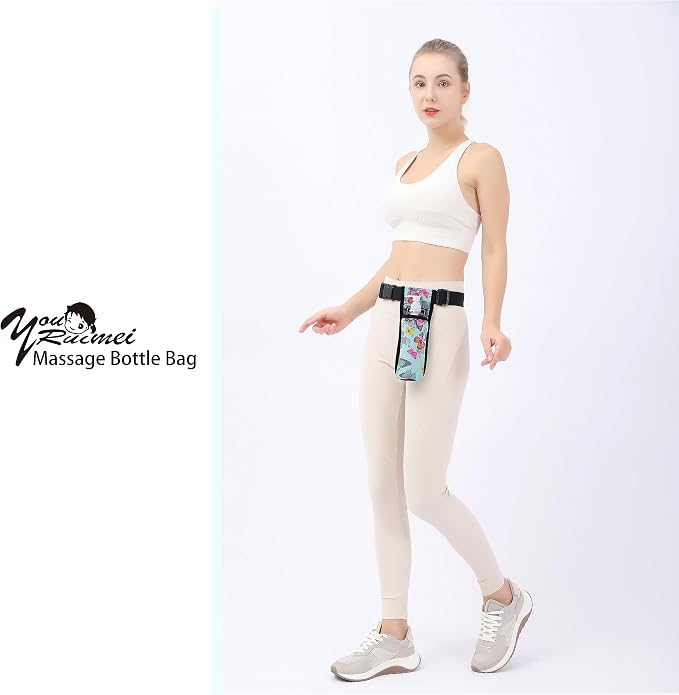 Massage Bottle Bag Massage Oil Bag Massage Therapist Holster Massage Lotion Holster Massage Oil Holster (YR-1KD-HuDie)