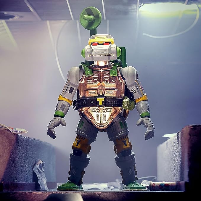 Super7 ULTIMATES! Teenage Mutant Ninja Turtles Metalhead - 7" TMNT Action Figure with Accessories Classic Cartoon Collectibles and Retro Toys