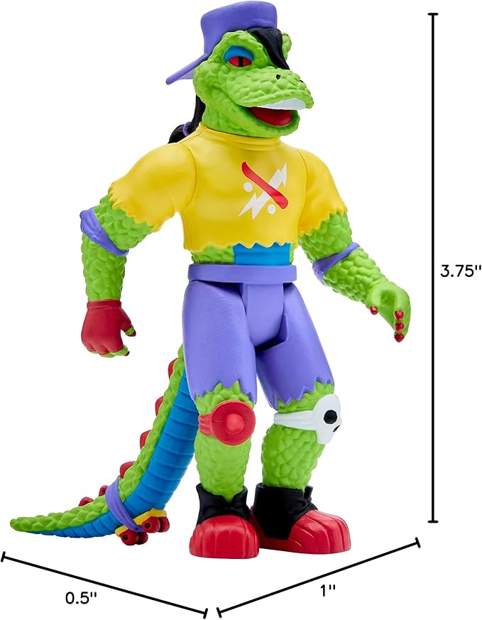 Super7 Teenage Mutant Ninja Turtles Mondo Gecko 3.75 in Reaction Figure