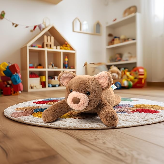 RECUR Plush Stuffed Animal Teddy Bear, Soft Plushie Toys,Adorable Gift for All Ages