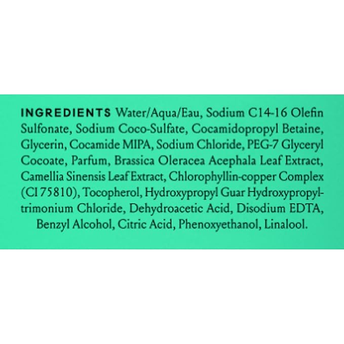 Billie Detox Purifying Womens Body Wash, 18 fl oz, Juicy Green Botanical Scent, Vegan, Cruelty Free