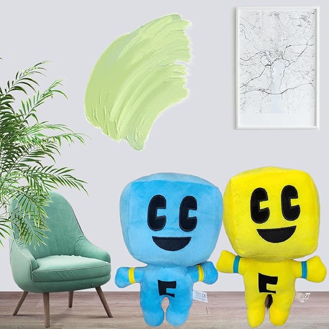 2024 New Creeper Plush Filler(11 inch), Plush Doll Soft Plush Toy Cute Pillow, Favorite Birthday Gift for Boys and Girls (Blue)