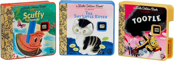 Little Tikes Story Dream Machine Little Golden Book Favorites Collection, Storytime, Books, Audio Play Character, Gift and Toy for Toddlers and Kids Girls Boys Ages 3+ Years