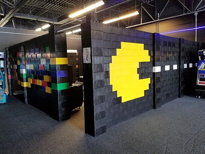 EverBlock 12” x 6” Full Size Building Block Finishing Cap Bulk Pack | Giant Building Blocks | Easy to Connect & Reuse | Indoor & Outdoor Use | Build Displays & Structures | Yellow