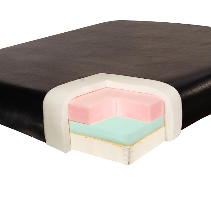 MT Harvey Treatment Stationary Massage Table for Clinic,Massage and Acupuncture Royal Blue