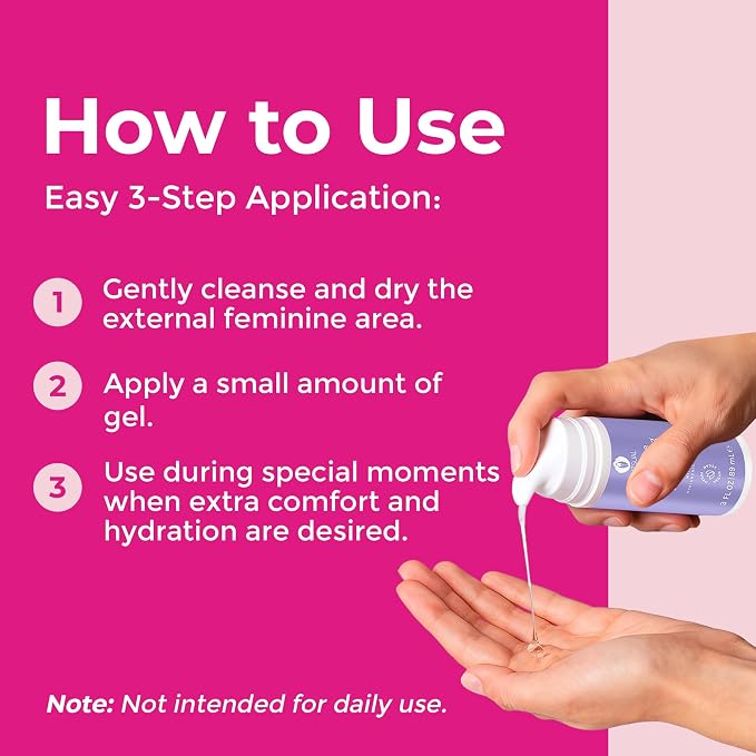 ZENZSUAL Vaginal Moisturizer Gel – Water-Based, pH Balanced with Hyaluronic Acid – Hydrating Feminine Gel for Intimate Dryness and Daily Comfort – Menopause & Postpartum Support – 3 Fl Oz (89 mL)