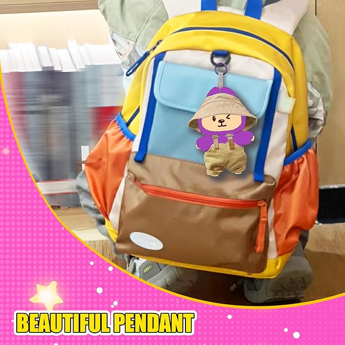 Fits 5.9-6.7 in for Clothes Doll Accessories Suit (NO Doll) Stylish Cute Clothes for Dress up Unique Style Universal Trendy Toy (B01)