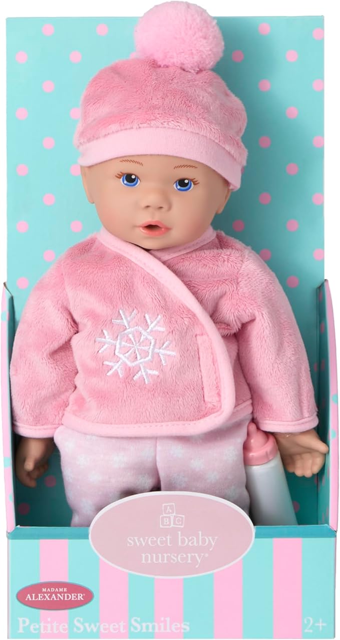 Madame Alexander 10-Inch Petite Sweet Smiles, All Bundled Up