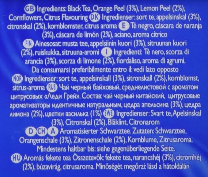 Twinings Lady Grey Loose Leaf Tea, Fragrant, Bright and Light Black Tea Infused with Orange, Lemon, and Bergamot Flavors, Aromatic and Flavorful Blend, 3.53 Oz