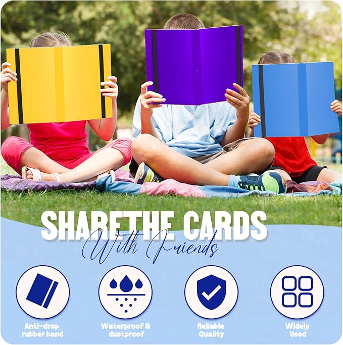 Card Binder 9-Pockets, Trading Card Binder, 20 Pages, 360 Card Capacity Collection Binder, Card Folder for MTG, TCG, Game Cards & Sports Cards๏ผPurple๏ผ