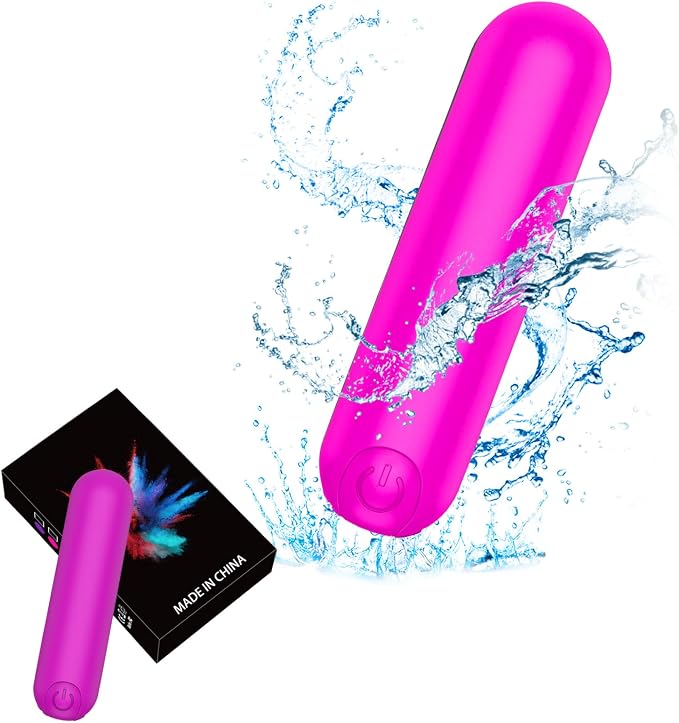 Rechargeable Personal Massager, Quiet Waterproof Handheld Massager with 10 Vibration Modes, Compact Silicone Design, USB Charging for Relaxation & Wellness