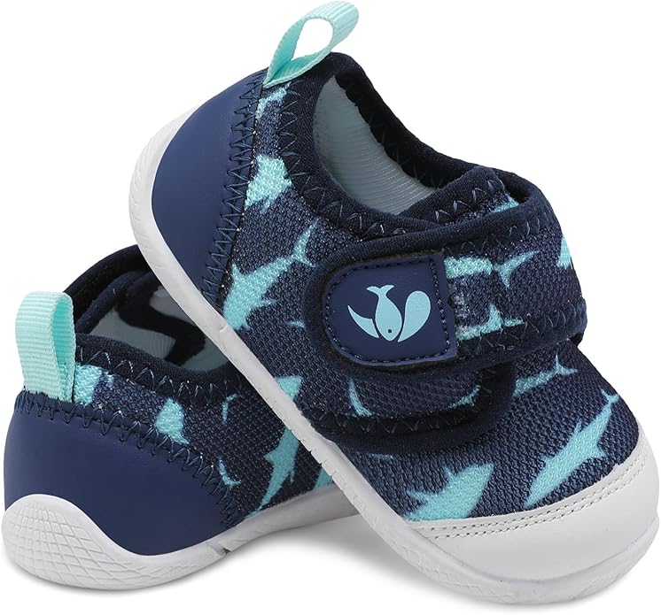FEETCITY Baby First Walking Shoes Boys Girls Infant Sneakers Crib Shoes Breathable Lightweight Slip On Shoes