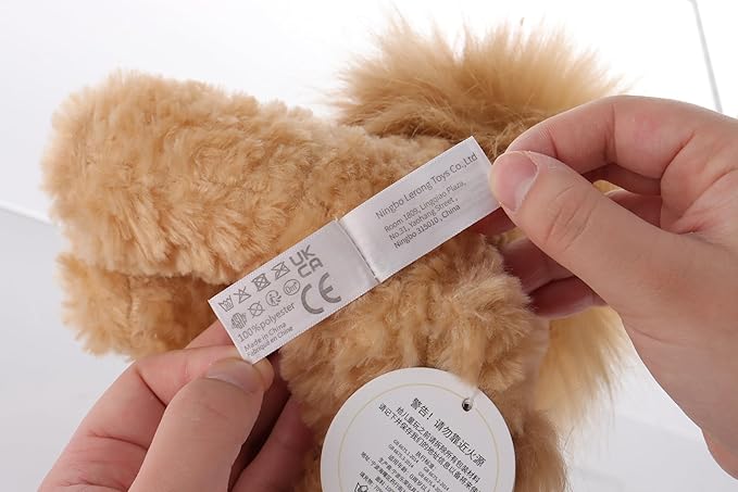Apricot Lamb Toys Plush Yellow Plush Lion Stuffed Animal Soft Cuddly Perfect for Child (Yellow Lion, 8 Inches)