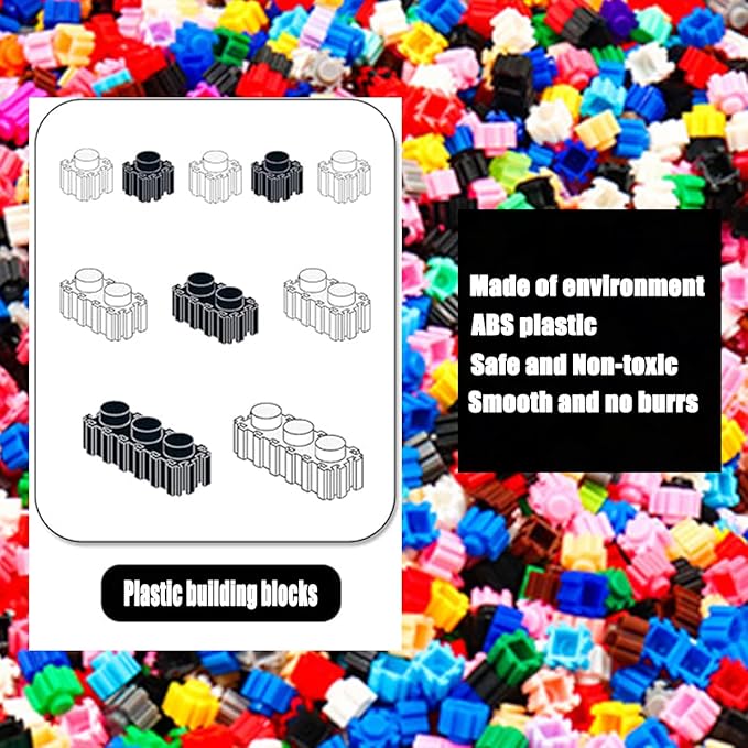 Animal Pig Micro Building Blocks Set(2745PCS) Gift for Adults and Kids