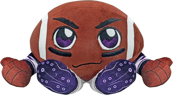 Bleacher Creatures Kansas State Wildcats 8" Kuricha Football Sitting Plush - Soft Chibi Inspired Plush