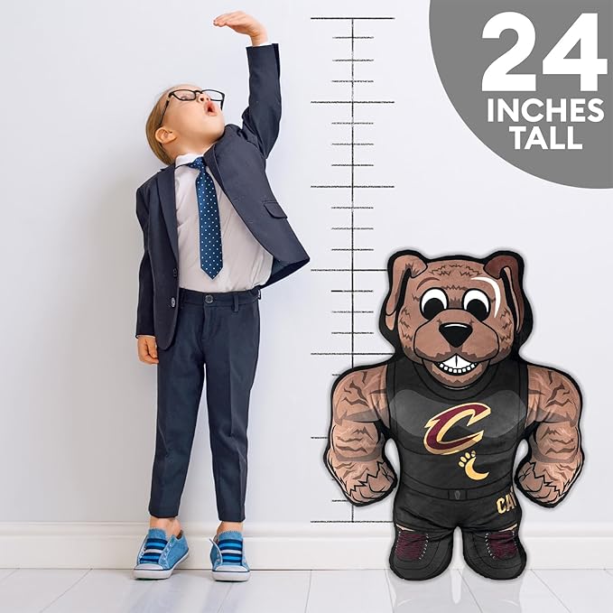 Bleacher Creatures Cleveland Cavaliers Moondog 24" NBA Mascot Bleacher Buddy - Soft Plush Toy