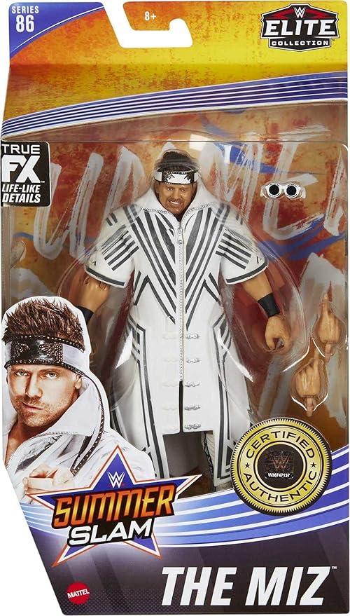 WWE MATTEL The Miz Elite Collection Series 86 Action Figure 6 in Posable Collectible Gift Fans Ages 8 Years Old and Up