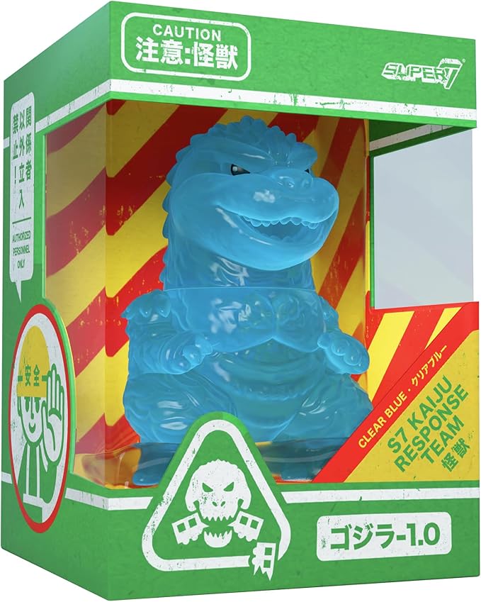 Super7 Toho Fun! Fun! - Godzilla Minus One (Clear Blue) Action Figure