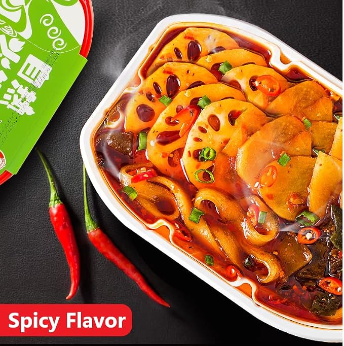 MXX Hot Pot Self-Cooking 1 Pack Micro Self-Heating Instant Noodle Ramen Mini Pot (Self-heating Spicy 1Pack)