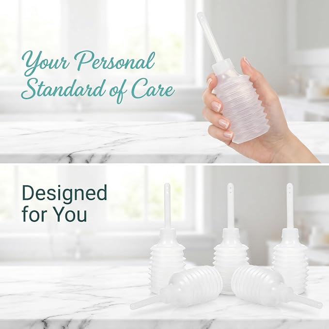 Artibetter Vaginal Douche Anal Cleaner: 10Pcs Disposable Douches Cleaner for Women Men , 6.7 Ounce Douche Enema Cleaner Feminine Care Shower Enema