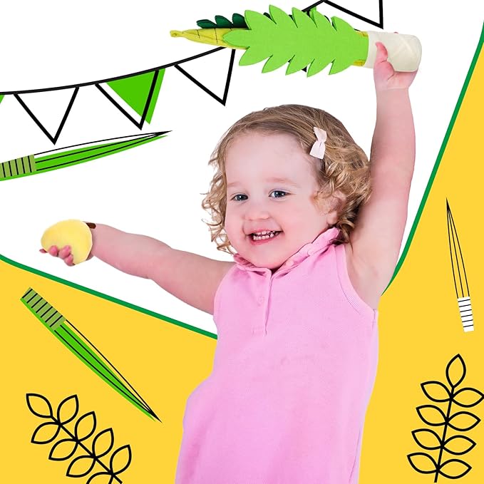 Liliful 6 Set Plush Rosh Hashanah Plush Lulav and Etrog Sukkot Shofar Sukkot Bright Gift Set Rosh Hashanah Supply