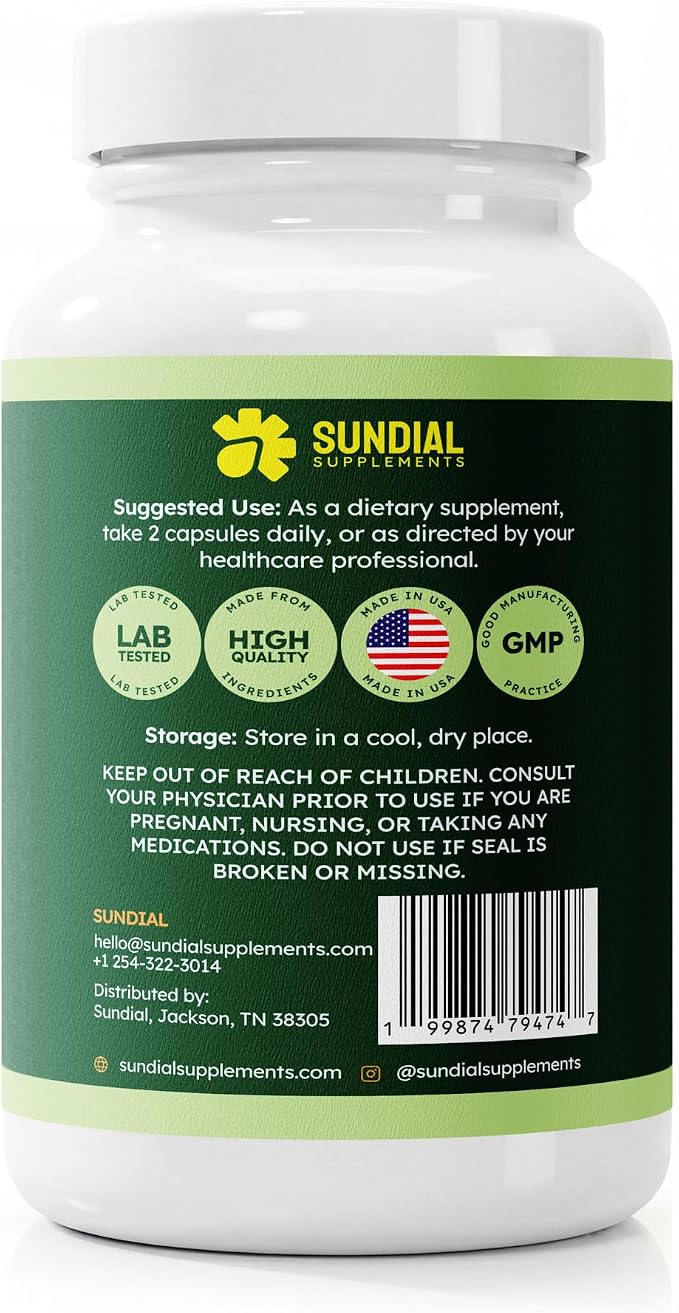 Apigenin 200 mg + L-Theanine 600 mg - Adult Daily Supplement (90 Capsules, 45 Servings)