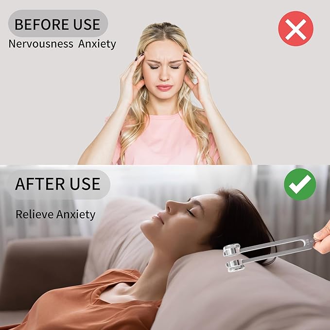 128 hz Healing Instrument, Aranovia 128 hz - Healing Tuning Fork, Perfect for Chakra Healing, Sound Therapy, and Meditation — Ideal Gift Choice