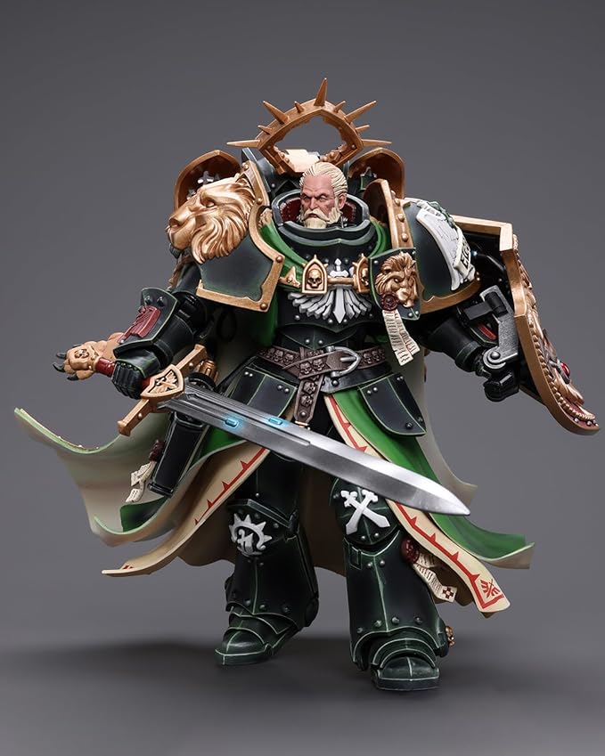 Pipigirl 1/18 Action Figure 7.08-Inch Dark Angels Primarch Lion ElJonson Collection Model Christmas Birthday Gifts