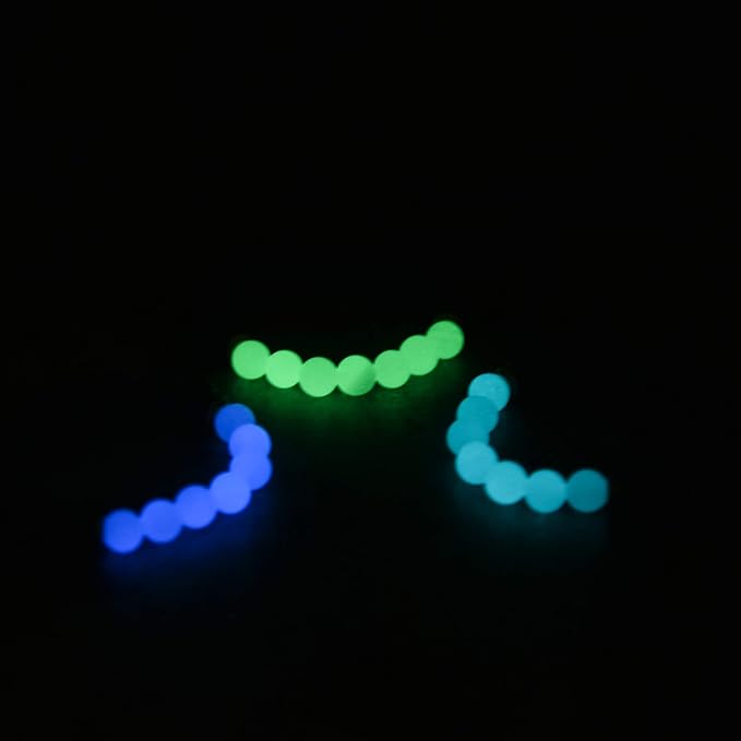 Lava Rock & Glowing Stone Beaded Bracelet for Kids Essential Oil Diffuser for Aromatherapy Ideal for Anti-Stress or Anti-Anxiety Made with Real Stones No Plastic Years 3-6