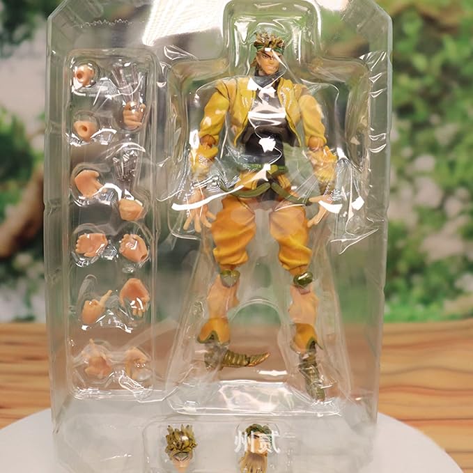 Dio Brando Figure JJBA Super Action Statue 6.69" Movable Joint Anime Figurine Dio Brando Action Figure Collections Desktop Decoration