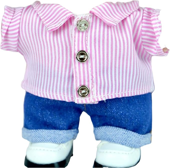 17cm Dolls Clothes - 6.7 Inches Cute Clothes Outfit & Accessories,17CM Doll of The House Accessories Outfits (Style-1(NO Doll))