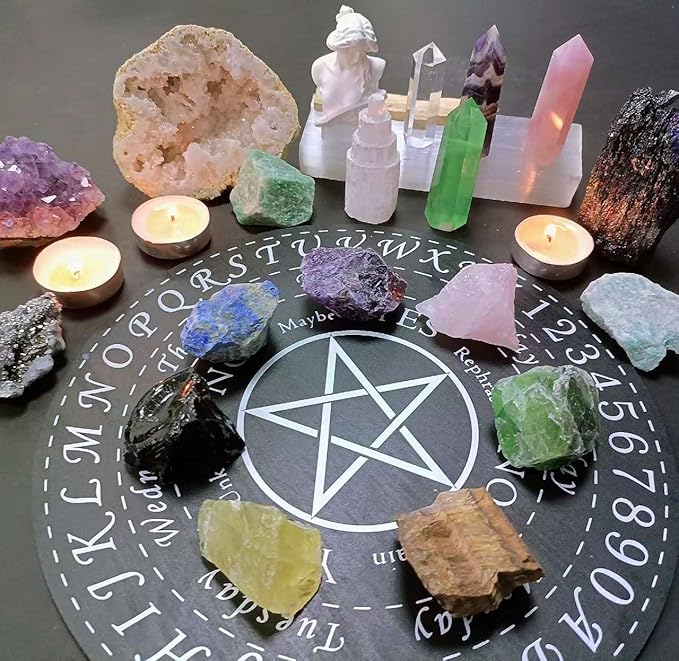 LAIDANLA 1lb 2" Amethyst Natural Rough Stones Crystal Large Raw Crystals Bulk Healing Gemstones for Reiki Healing Tumbling Fountain Rocks Wire Wrapping Decoration Cabbing Lapidary