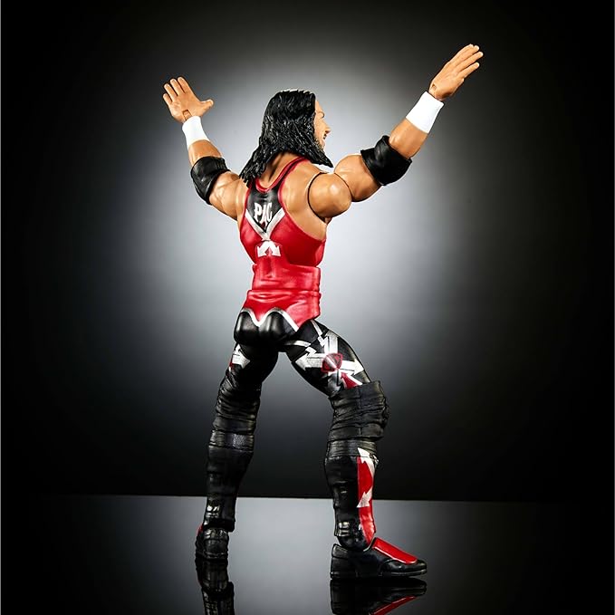 Mattel WWE Elite Collection Action Figure, SummerSlam X-Pac Collectible with Accessory & Referee Build-A-Figure Parts