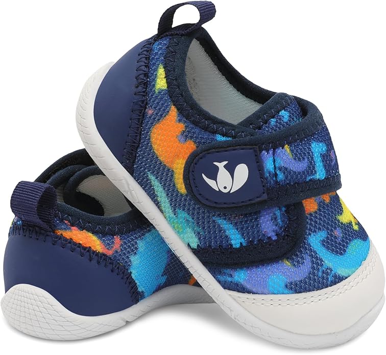 FEETCITY Baby First Walking Shoes Boys Girls Infant Sneakers Crib Shoes Breathable Lightweight Slip On Shoes