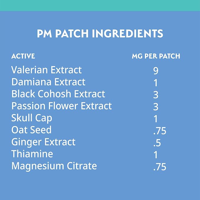 plusOne Vital Menopause Patches AM & PM, Hot Flash Night Sweat Support 16ct | Herbal Arjuna Daily Patches, Promotes Energy & Sleep