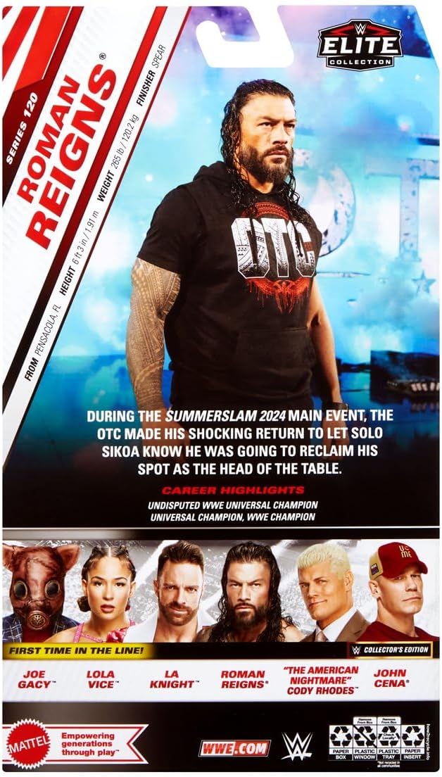 WWE Roman Reigns Elite 120