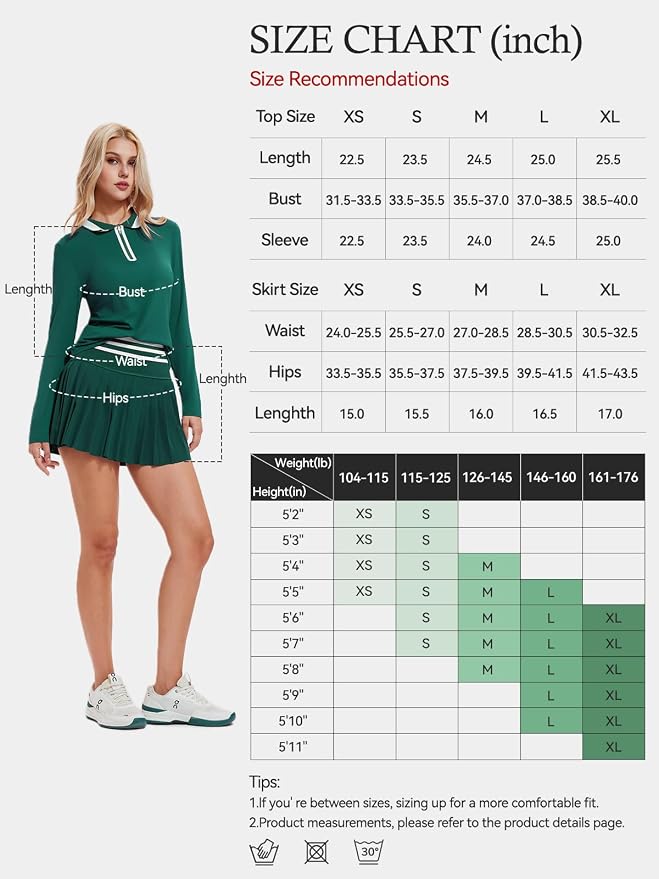 Tennis Skirt Sets for Women Zipper Color Block High Waisted Golf Polo Two Piece Skirt Set Women 2 Piece Outfits