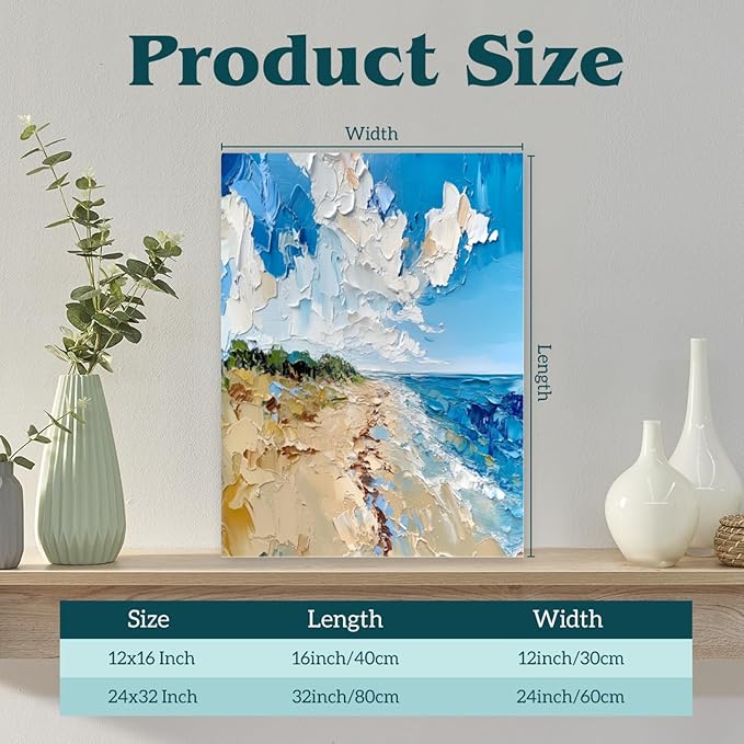 YarnArtistry Custom Paint by Numbers Kit for Adults - Personalized from Your Photo on Unframed Canvas, DIY Acrylic Painting for Beginners, Unique Gift & Home Decor (24x32 Inch)