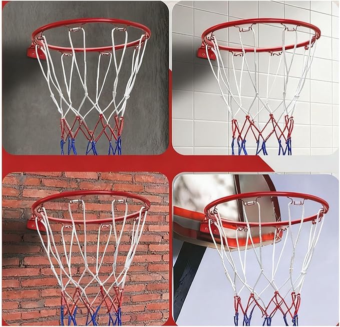 Kids Basketball Hoop, Dream Travel Basketball Rim Goal Wall Mounted Indoor Outdoor Hanging Basketball Hoop