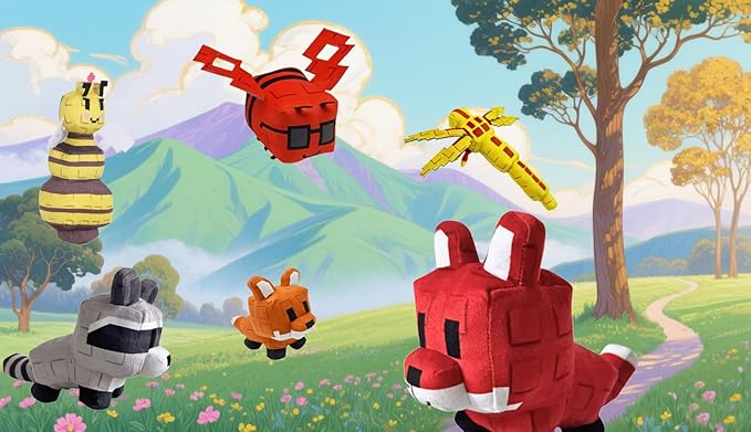 Grow a Garden Plush,Soft and Cute Collectible Animal Plushies Toys-an Ideal Gift for Any Occasion